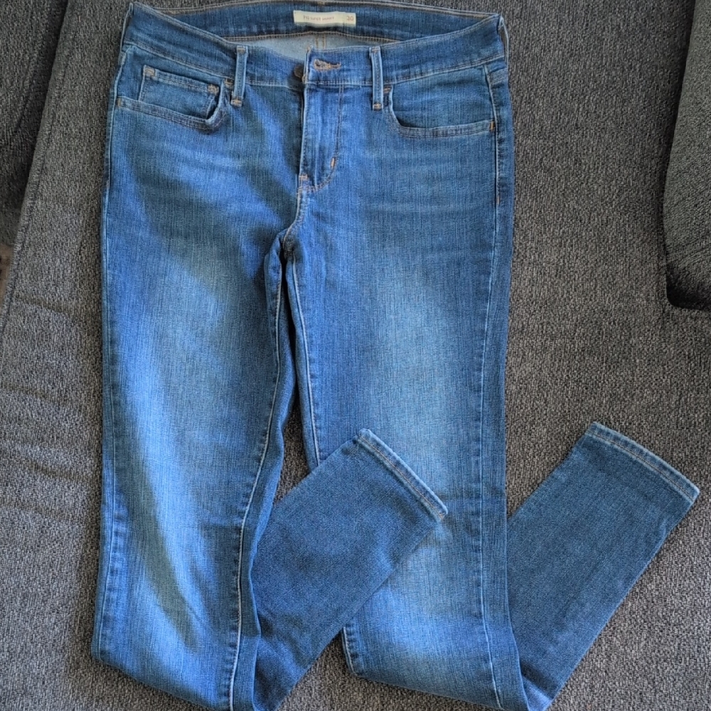 Levi Strauss 710 Super Skinny Women's Blue Jeans